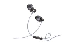 TCL Phantom Black In-ear Headphones with Mic - SOCL100BK