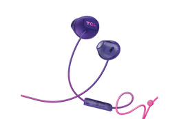 TCL Sunrise Purple In-ear Headphones with Mic - SOCL200PP