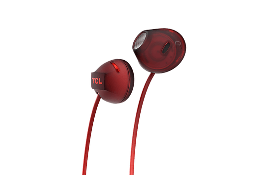 TCL Sunset Orange In-ear Headphones with Mic - SOCL200OR