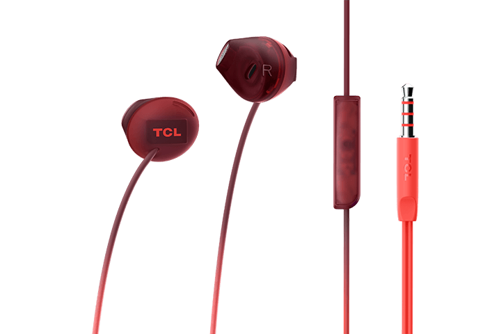 TCL Sunset Orange In-ear Headphones with Mic - SOCL200OR