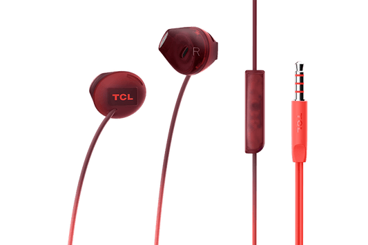 TCL Sunset Orange In-ear Headphones with Mic - SOCL200OR