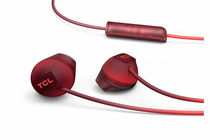 TCL Sunset Orange In-ear Headphones with Mic - SOCL200OR