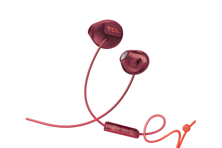 TCL Sunset Orange In-ear Headphones with Mic - SOCL200OR