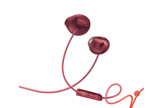 TCL Sunset Orange In-ear Headphones with Mic - SOCL200OR
