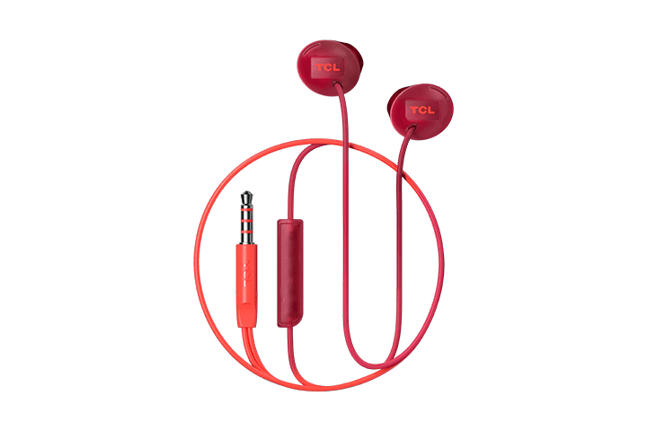 TCL Sunset Orange In-ear Headphones with Mic - SOCL200OR