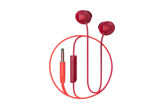 TCL Sunset Orange In-ear Headphones with Mic - SOCL200OR