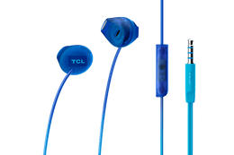 TCL Ocean Blue In-ear Headphones with Mic - SOCL200BL