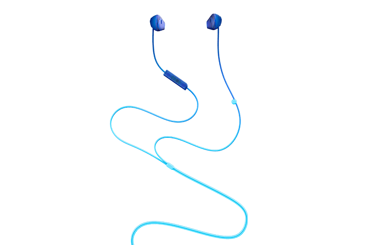 TCL Ocean Blue In-ear Headphones with Mic - SOCL200BL