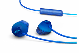 TCL Ocean Blue In-ear Headphones with Mic - SOCL200BL