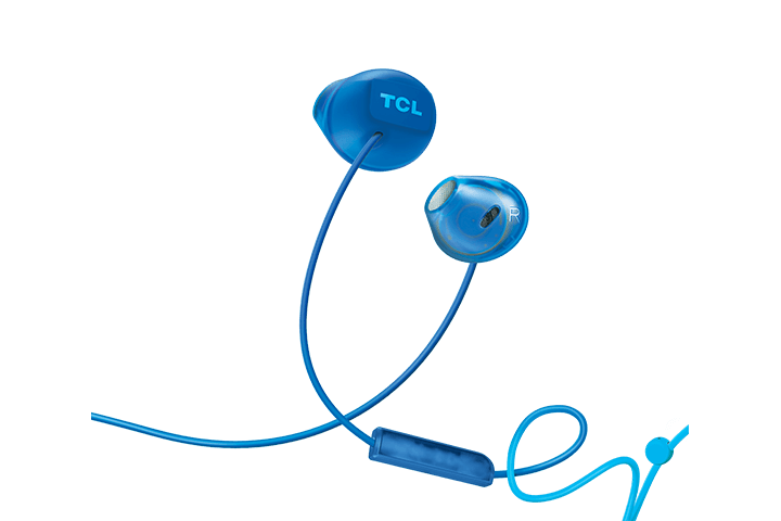 TCL Ocean Blue In-ear Headphones with Mic - SOCL200BL