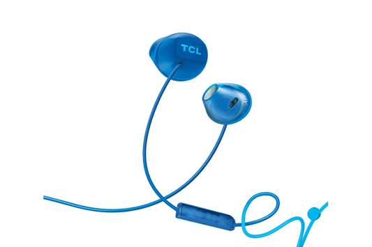 TCL Ocean Blue In-ear Headphones with Mic - SOCL200BL