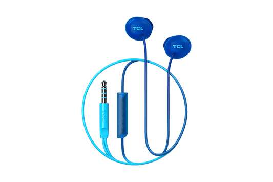 TCL Ocean Blue In-ear Headphones with Mic - SOCL200BL