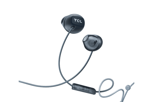 TCL Phantom Black In-ear Headphones with Mic - SOCL200BK
