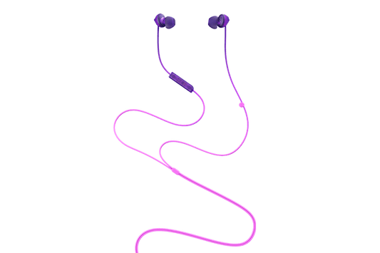 TCL Sunrise Purple In-ear Headphones with Mic - SOCL300PP