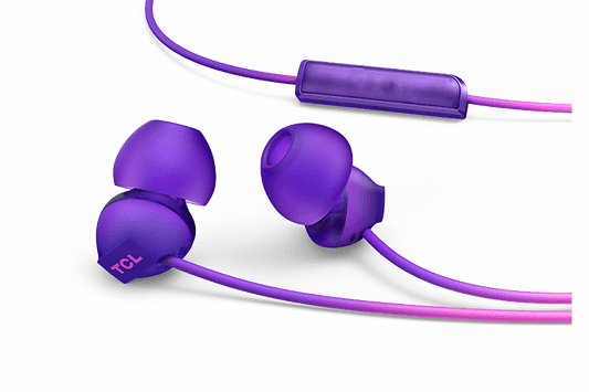 TCL Sunrise Purple In-ear Headphones with Mic - SOCL300PP