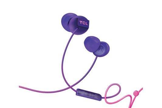 TCL Sunrise Purple In-ear Headphones with Mic - SOCL300PP
