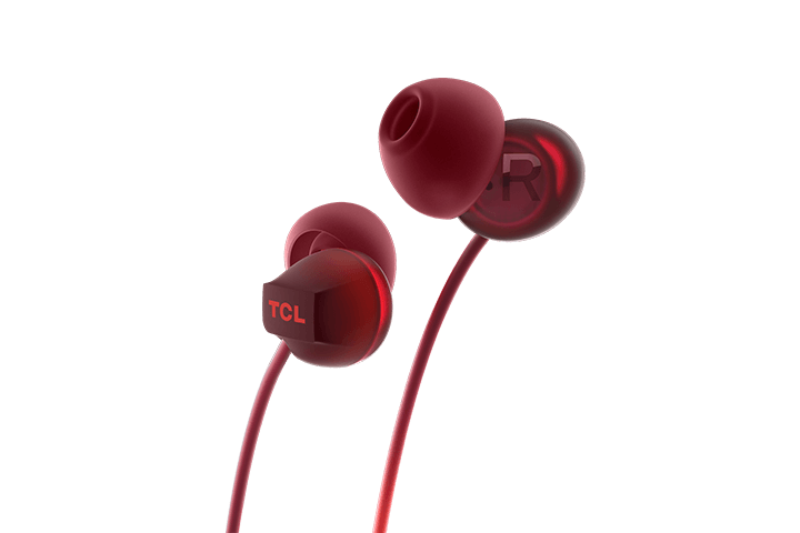 TCL Sunset Orange In-ear Headphones with Mic - SOCL300OR