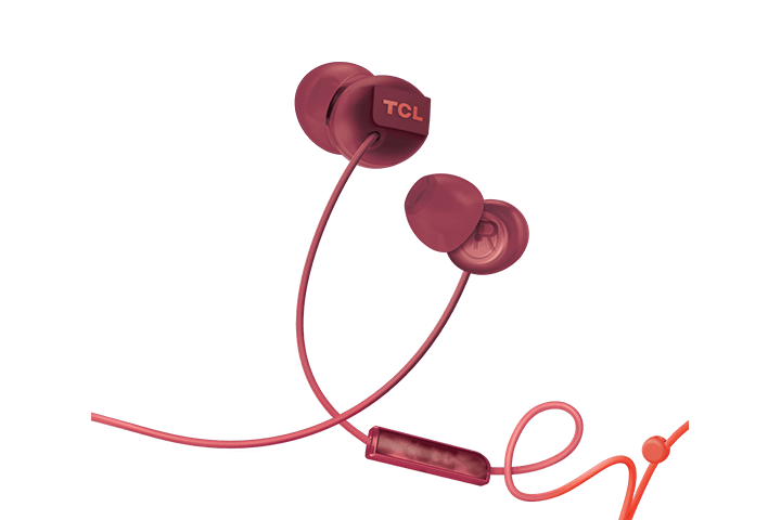 TCL Sunset Orange In-ear Headphones with Mic - SOCL300OR