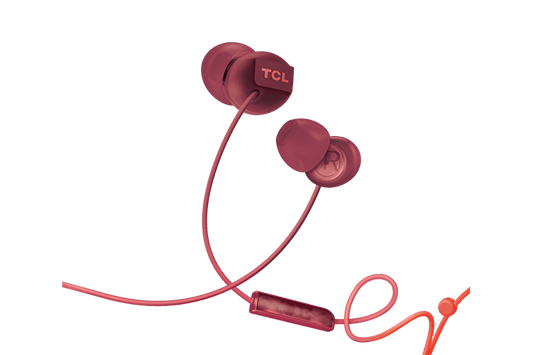 TCL Sunset Orange In-ear Headphones with Mic - SOCL300OR