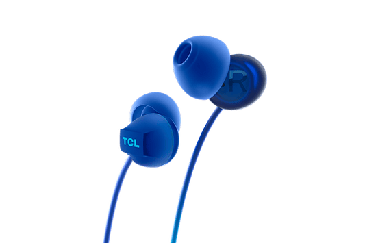 TCL Ocean Blue In-ear Headphones with Mic - SOCL300BL