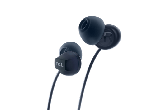 TCL Phantom Black In-ear Headphones with Mic - SOCL300BK