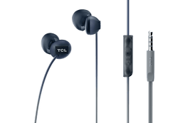 TCL Phantom Black In-ear Headphones with Mic - SOCL300BK
