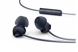 TCL Phantom Black In-ear Headphones with Mic - SOCL300BK