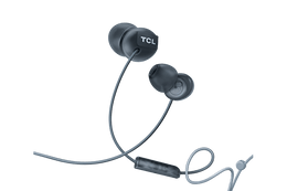 TCL Phantom Black In-ear Headphones with Mic - SOCL300BK