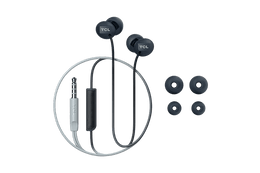 TCL Phantom Black In-ear Headphones with Mic - SOCL300BK