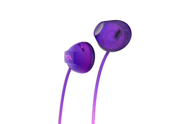 TCL Sunrise Purple Wireless In-ear Bluetooth Headphones with Mic - SOCL200BTPP
