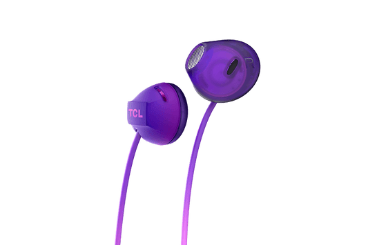 TCL Sunrise Purple Wireless In-ear Bluetooth Headphones with Mic - SOCL200BTPP