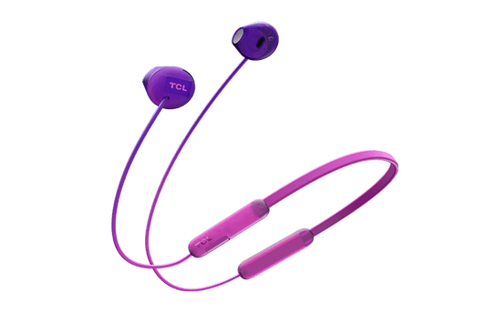 TCL Sunrise Purple Wireless In-ear Bluetooth Headphones with Mic - SOCL200BTPP