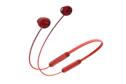 TCL Sunset Orange Wireless In-ear Bluetooth Headphones with Mic - SOCL200BTOR