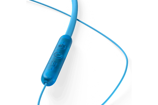 TCL Ocean Blue Wireless In-ear Bluetooth Headphones with Mic - SOCL200BTBL