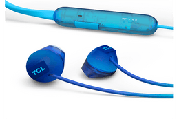 TCL Ocean Blue Wireless In-ear Bluetooth Headphones with Mic - SOCL200BTBL