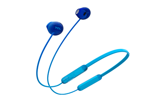 TCL Ocean Blue Wireless In-ear Bluetooth Headphones with Mic - SOCL200BTBL
