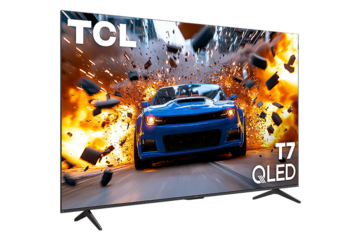 TCL 75" T7 Series 4K UHD HDR QLED Smart TV with Google TV – 75T7