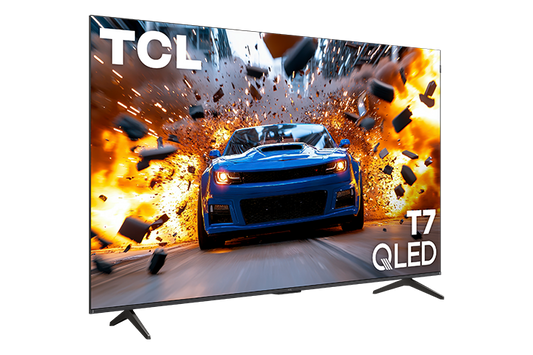TCL 85" T7 Series 4K UHD HDR QLED Smart TV with Google TV – 85T7