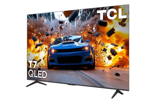 TCL 55" T7 Series 4K UHD HDR QLED Smart TV with Google TV – 55T7