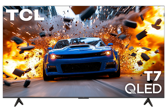 TCL 85" T7 Series 4K UHD HDR QLED Smart TV with Google TV – 85T7