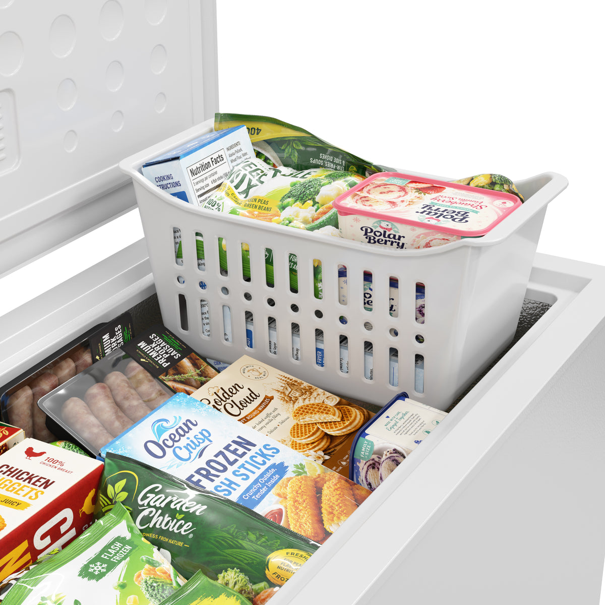 TCL 7.0 Cu.Ft Chest Freezer – White TFC070M4AW