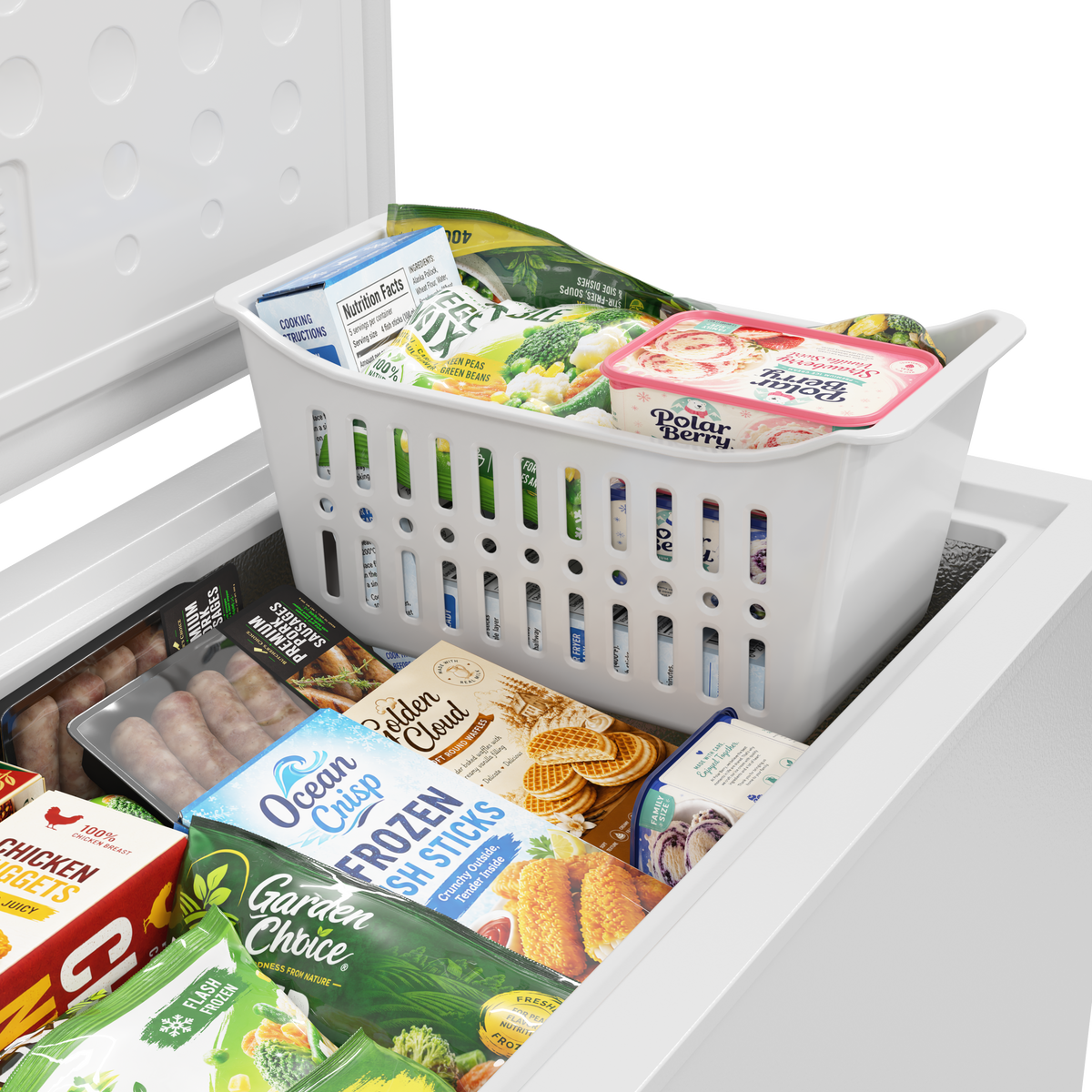 TCL 7.0 Cu.Ft Chest Freezer – White TFC070M4AW