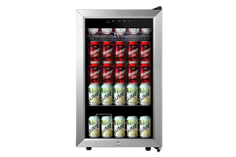 TCL 102 Cans / 20 Wine Bottles Freestanding Wine and Beverage Cooler - TRE24S4MAS