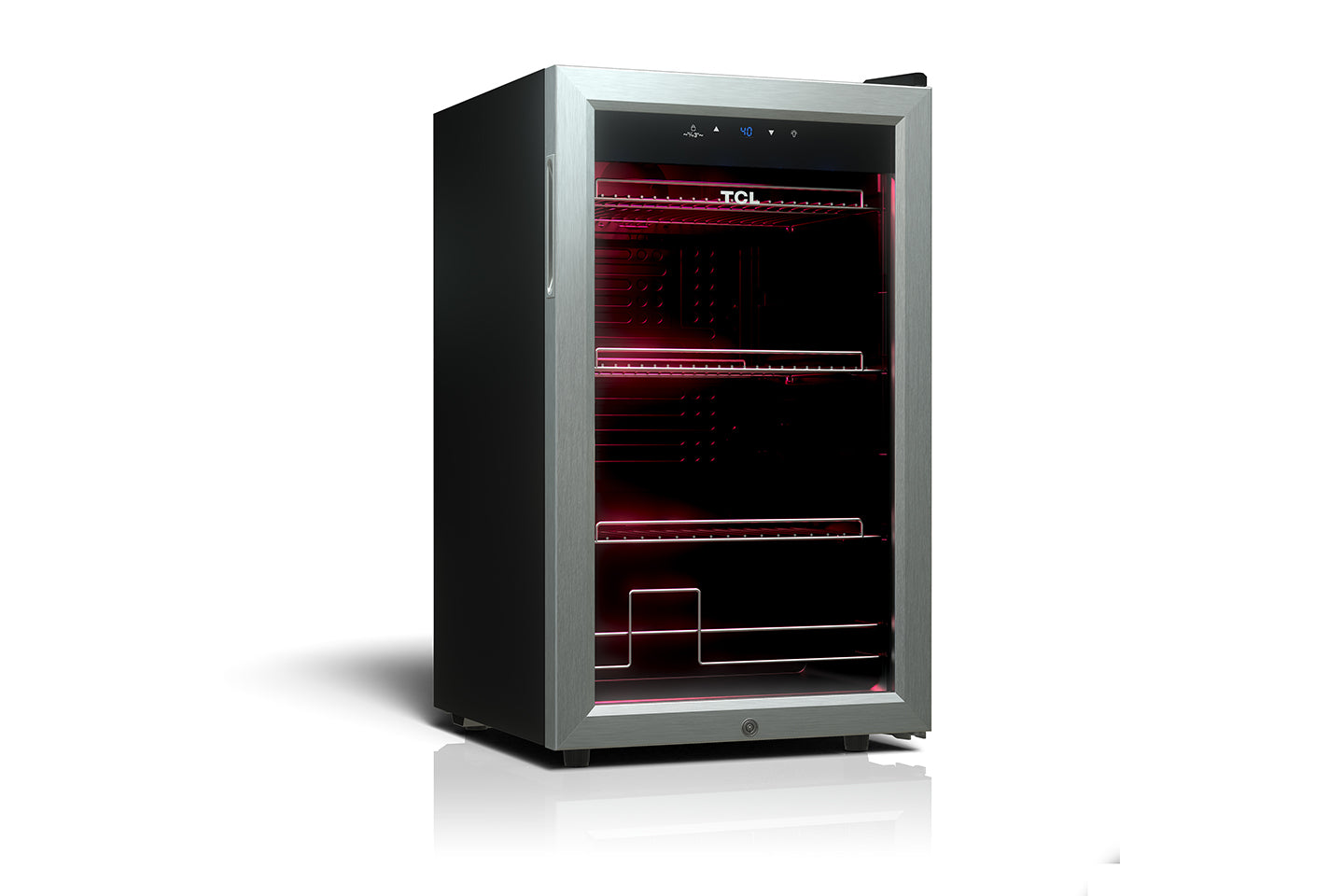 TCL 102 Cans / 20 Wine Bottles Freestanding Wine and Beverage Cooler - TRE24S4MAS