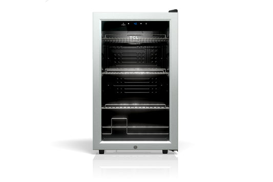TCL 102 Cans / 20 Wine Bottles Freestanding Wine and Beverage Cooler - TRE24S4MAS