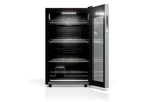 TCL 102 Cans / 20 Wine Bottles Freestanding Wine and Beverage Cooler - TRE24S4MAS