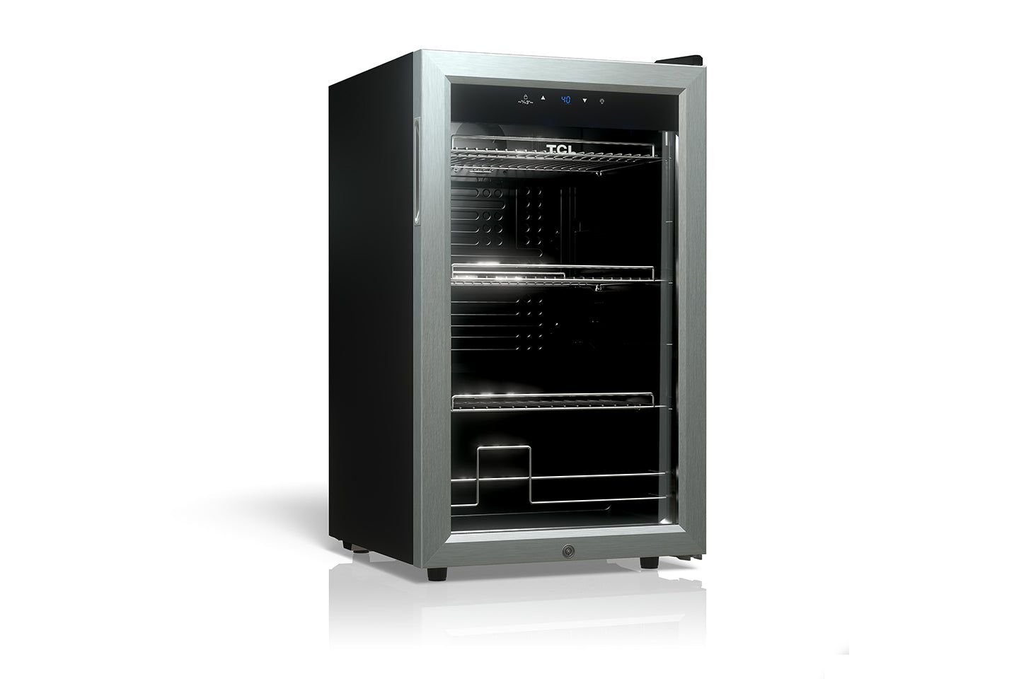 TCL 102 Cans / 20 Wine Bottles Freestanding Wine and Beverage Cooler - TRE24S4MAS