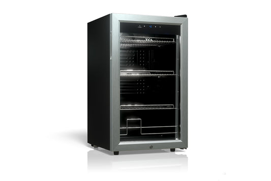TCL 102 Cans / 20 Wine Bottles Freestanding Wine and Beverage Cooler - TRE24S4MAS