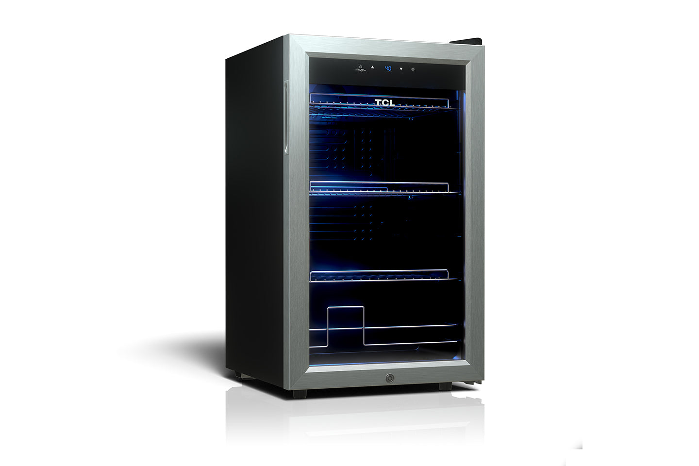 TCL 102 Cans / 20 Wine Bottles Freestanding Wine and Beverage Cooler - TRE24S4MAS