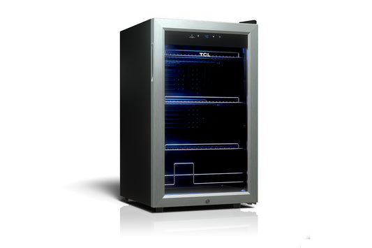 TCL 102 Cans / 20 Wine Bottles Freestanding Wine and Beverage Cooler - TRE24S4MAS